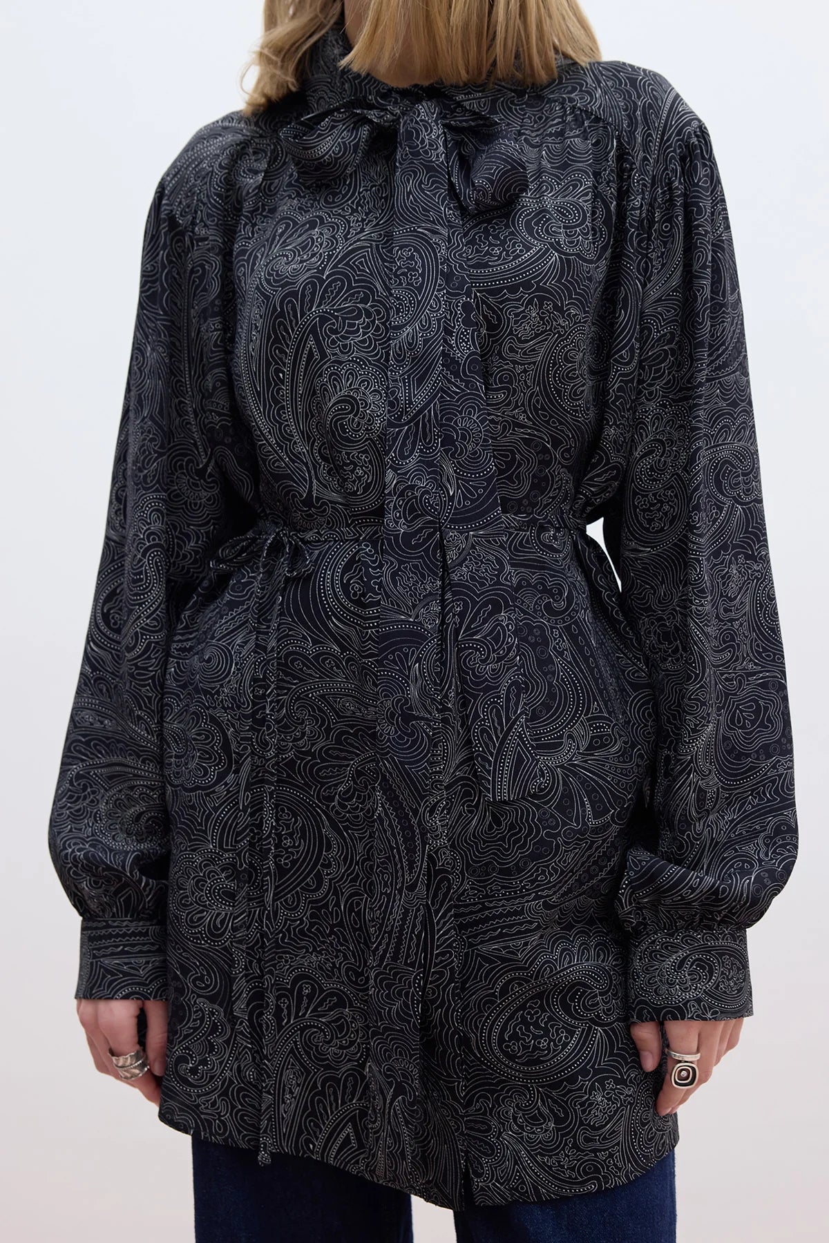 Belted Retro Shirt Reina