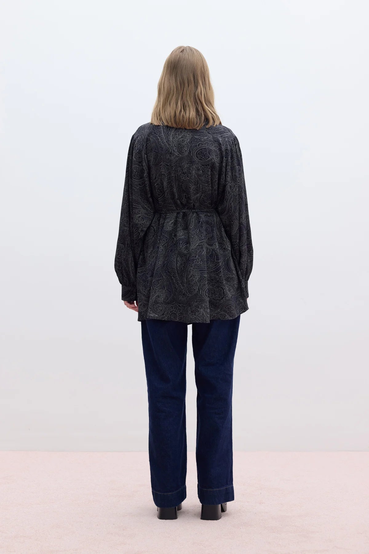 Belted Retro Shirt Reina