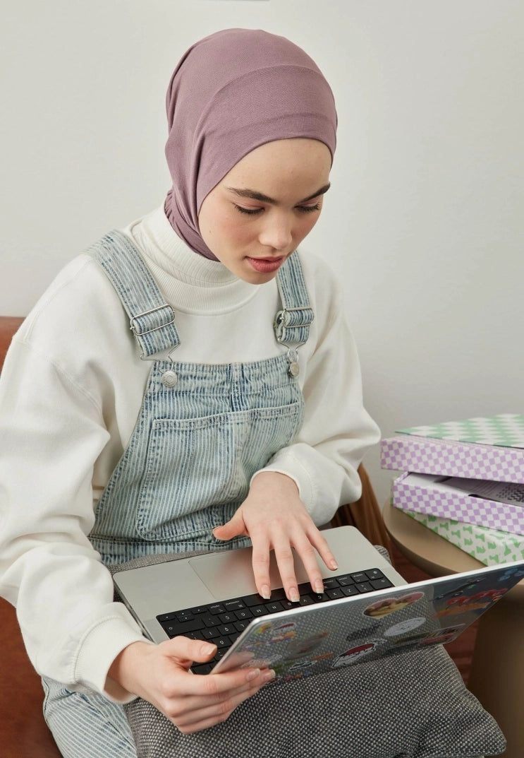 Athletic Hijab Dusty Rose