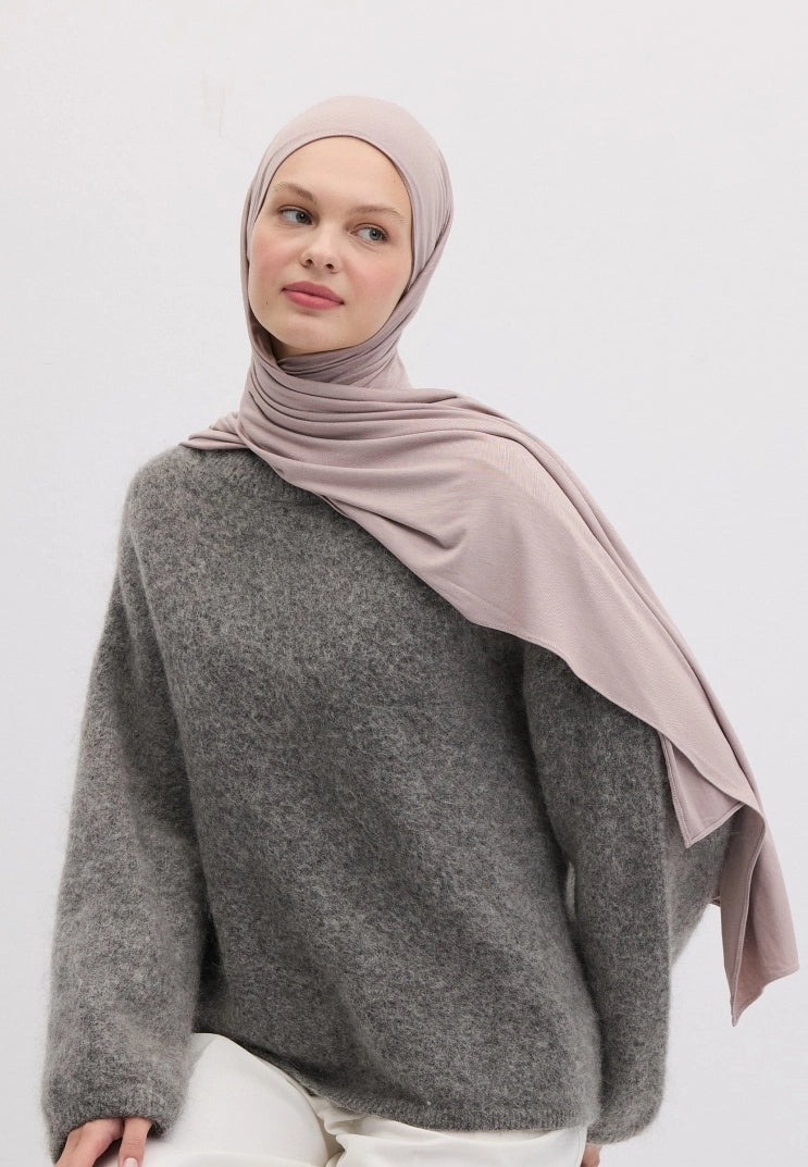 Bamboo Jersey Scarf Rose Pink