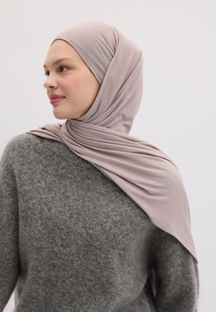 Bamboo Jersey Scarf Rose Pink