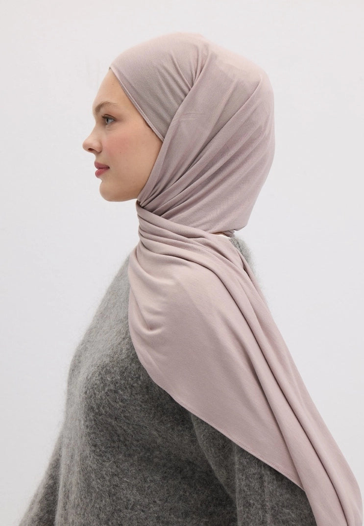 Bamboo Jersey Scarf Rose Pink