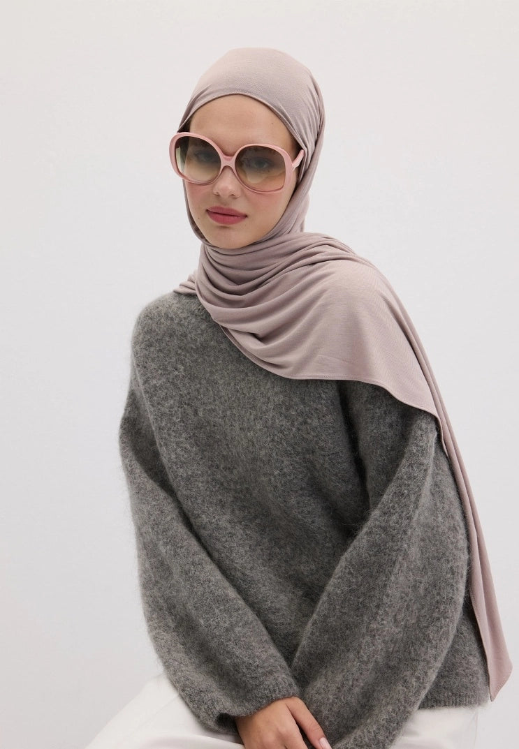 Bamboo Jersey Scarf Rose Pink