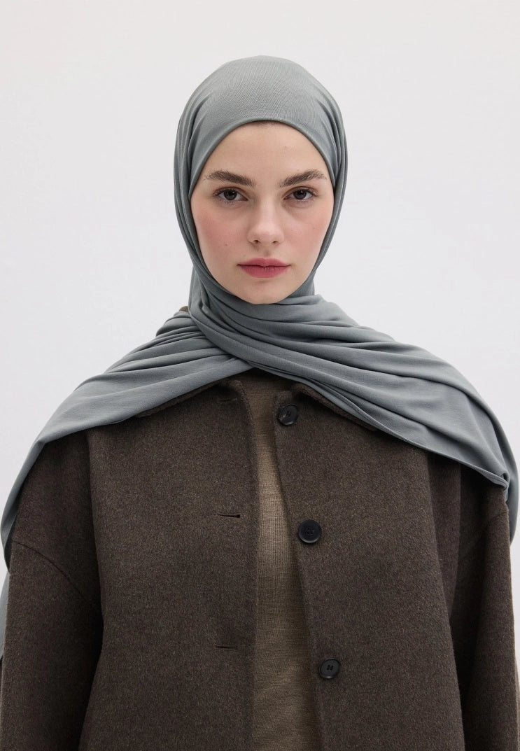 Bamboo Jersey Scarf Sea Foam