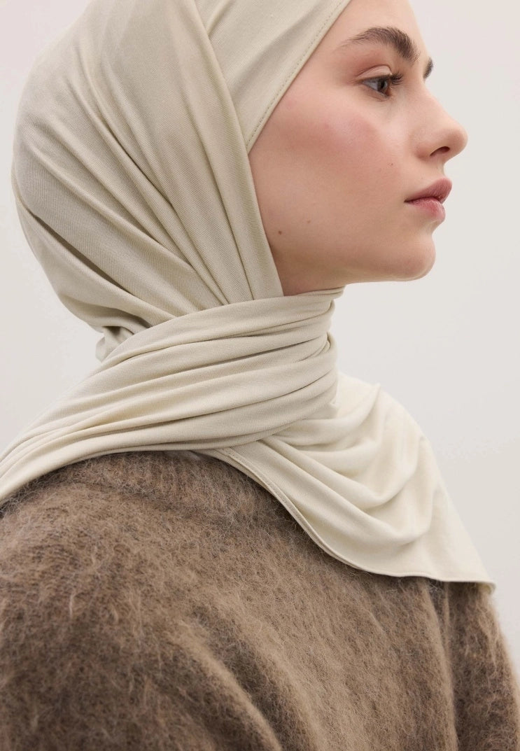 Bamboo Jersey Scarf Pale Green