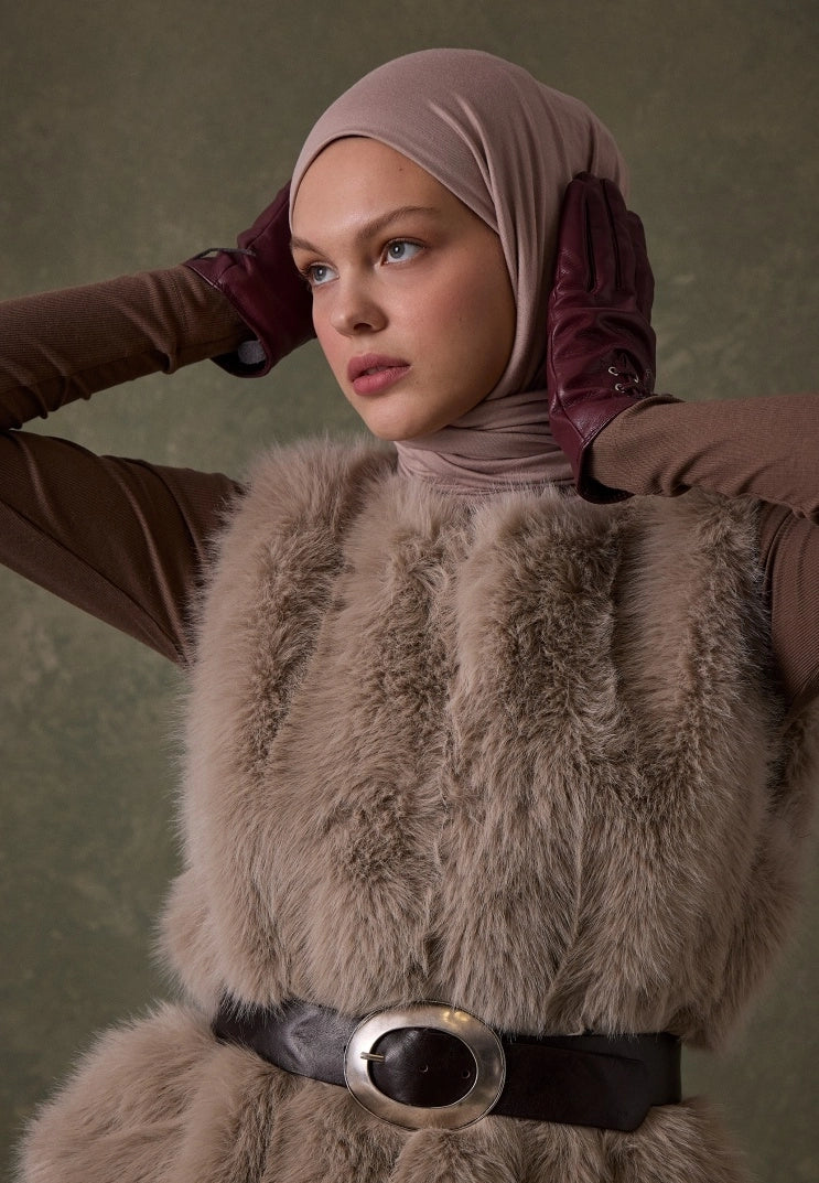 Bamboo Jersey Scarf Rose Pink