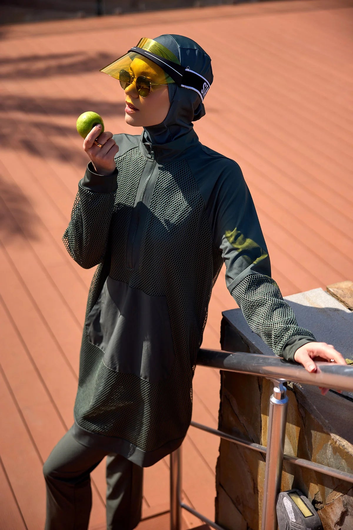 AirMesh 4-Piece Burkini Set Khaki