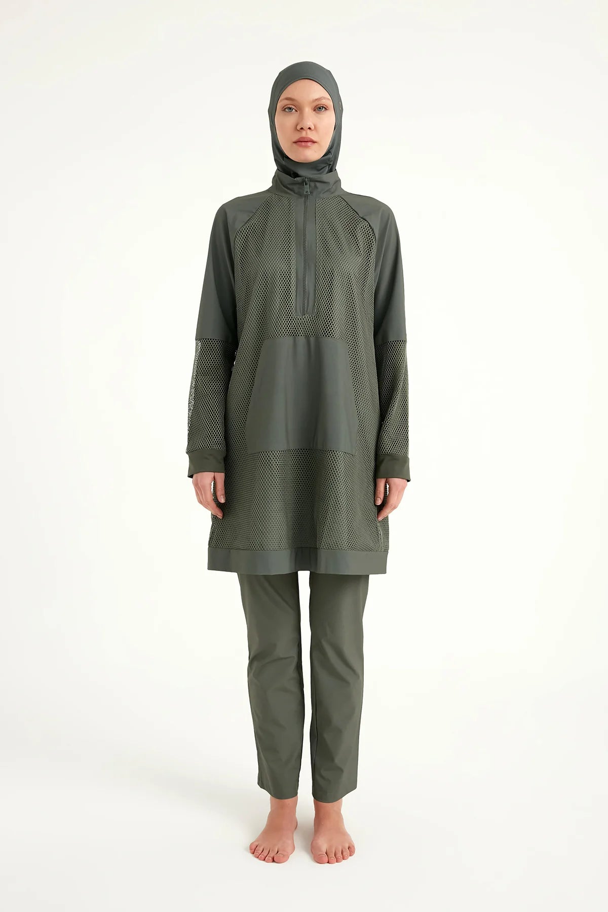 AirMesh 4-Piece Burkini Set Khaki