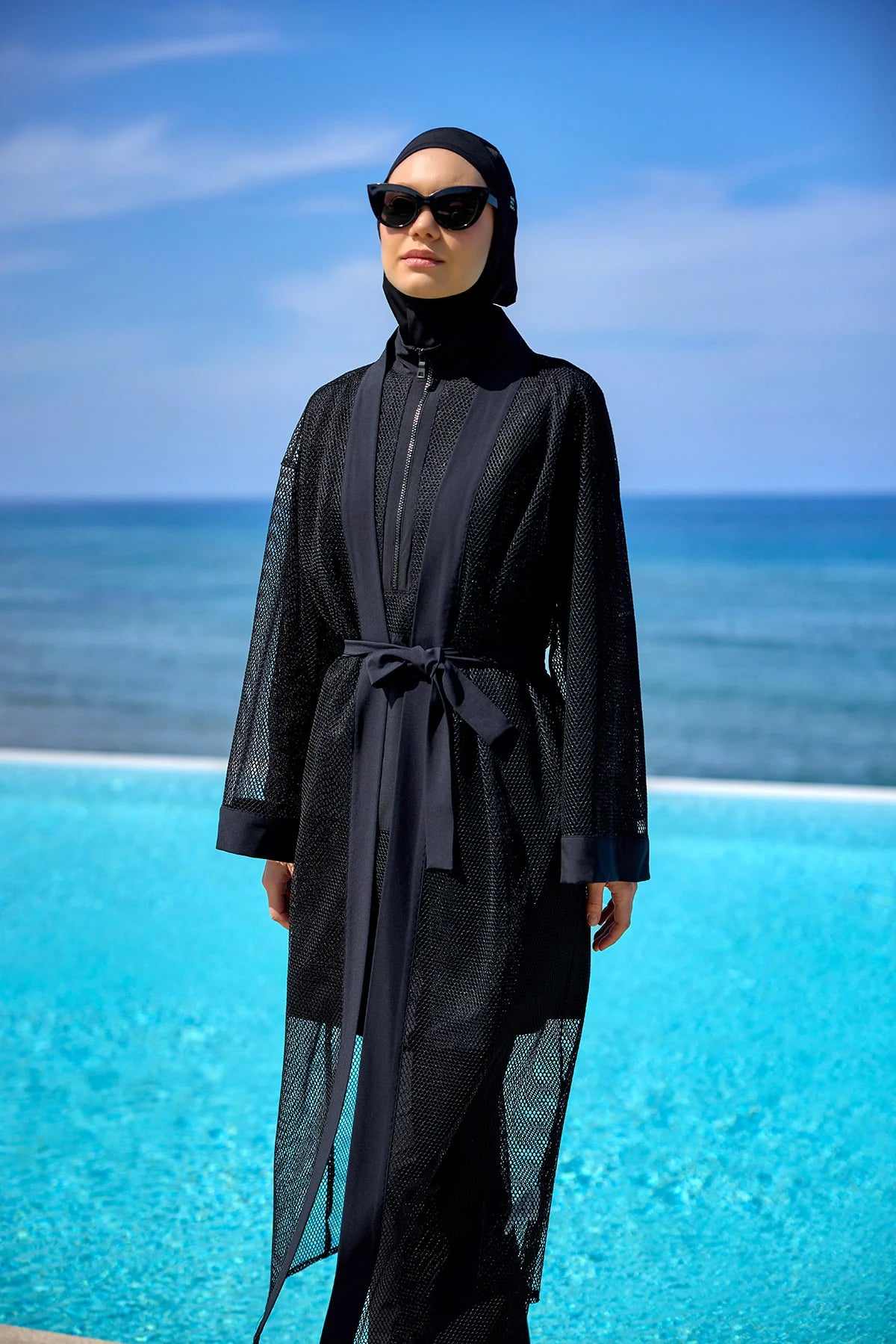 AirMesh 4-Piece Burkini Set Black