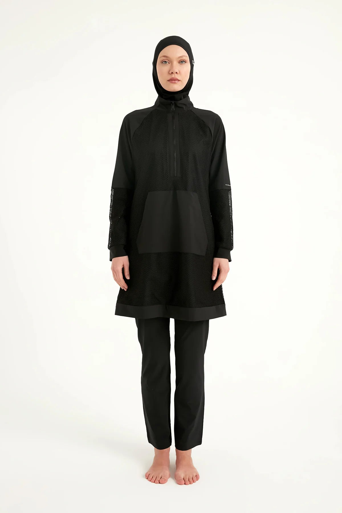 AirMesh 4-Piece Burkini Set Black