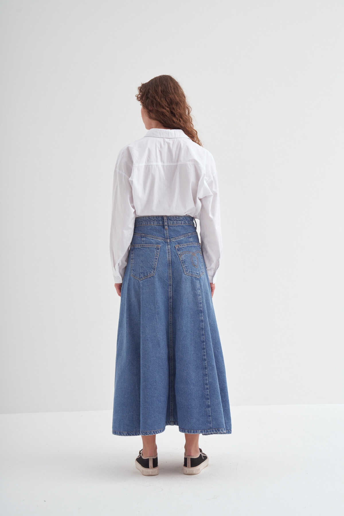 Timeless Denim Skirt